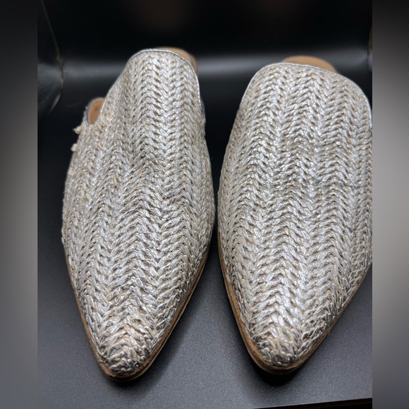 CCOCCI METALLIC BLACK SILVER LEATHER SHOES - Picture 5 of 10